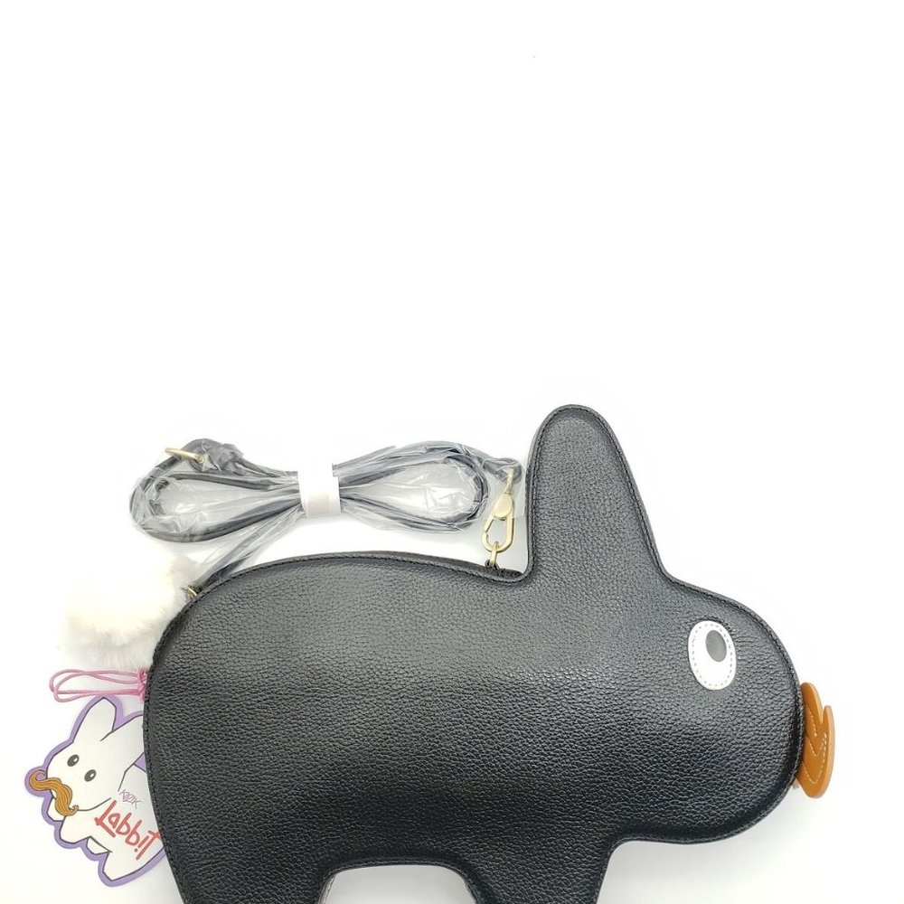 Kidrobot Kosik Labbit Leather Clutch Crossbody Bag - Picture 1 of 3